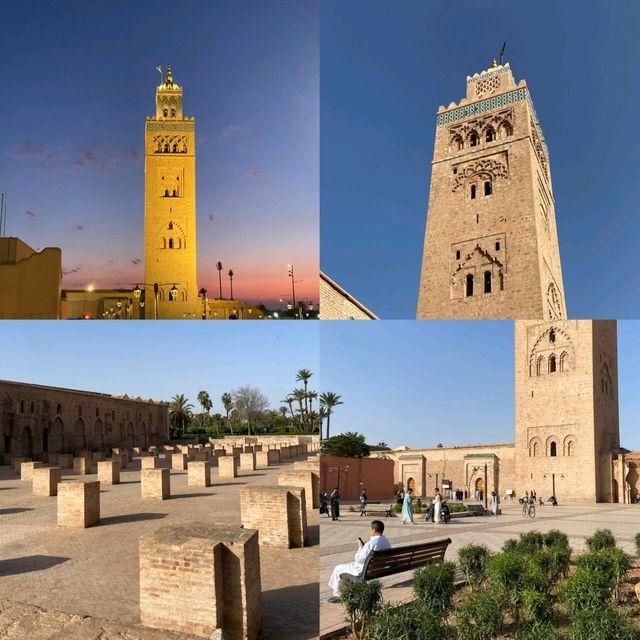Majestic Vibes at Minaret de la Koutoubia 🌅🕌
