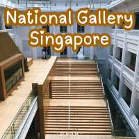 สถาปัตย์สุดอลังการที่ National Gallery Singapore