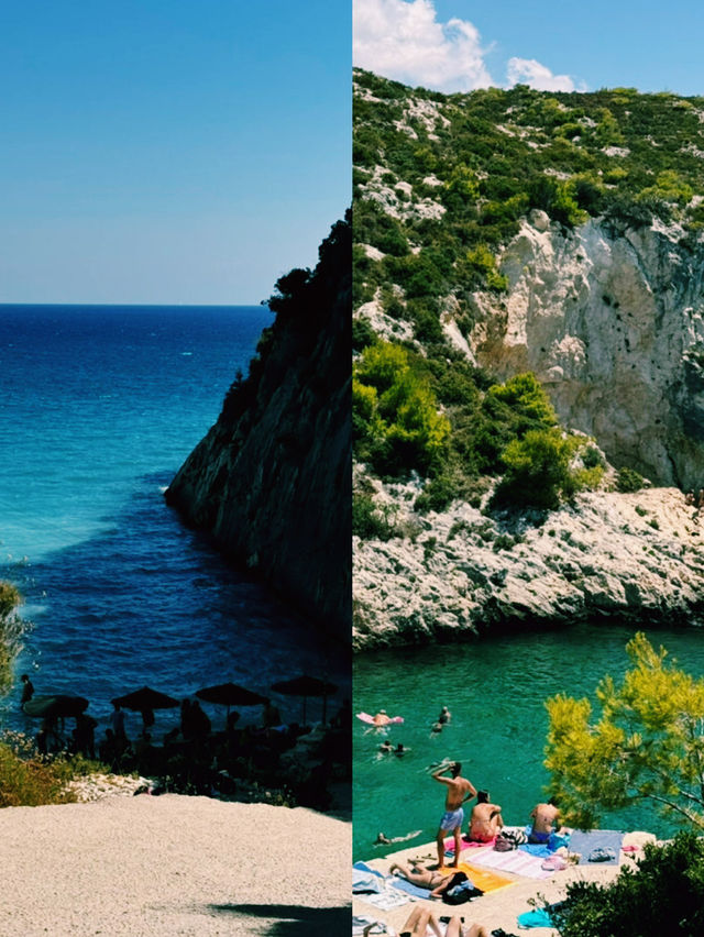 자킨토스 프라이빗비치에서 맞이한 황혼의 바다 자킨토스 프라이빗비치에서 맞이한 황혼의 바다