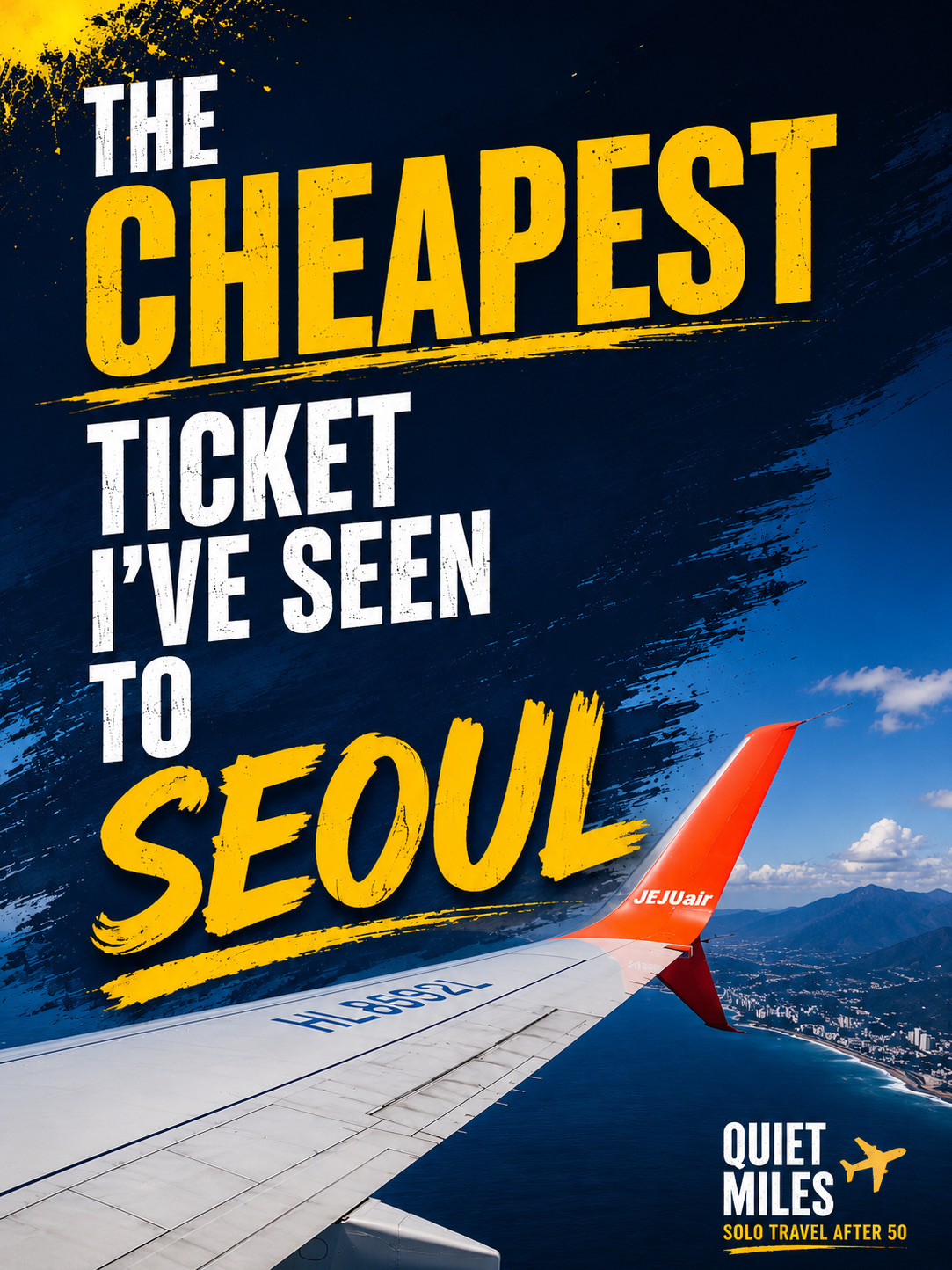 Sometimes, a cheap airfare is just a cheap airfare.

This isn’t one of them.

I found this Singapore ⇄ Seoul fare on T’way Air for S$287 return, and what impressed me wasn’t just the price—it was the overall value.

Here’s what you’re getting:

· Direct flights both ways
· Airbus A330 wide-body aircraft
· 15kg checked baggage included
· Overnight departure (11:00pm) so you can sleep onboard and arrive at 6:45am
· Afternoon return (3:50pm), giving you almost a full final day in Seoul

These are the little details that many travellers overlook, but they make a huge difference to the overall travel experience.

So why is it so cheap?

A combination of lower operating costs, strong competition on the Singapore–Seoul route, shoulder season demand, and promotional pricing creates opportunities like this. Airlines don’t only raise fares—they also lower them when they need to stimulate demand.

That’s why I rated this 10/10 Deep Value.

It’s not simply because it’s inexpensive. It’s because price, convenience, baggage allowance and flight timings all align.

This is exactly the kind of airfare intelligence I’ll continue sharing on Quiet Miles.

#quietmiles #seoul #southkorea #singaporetoseoul #twayair #cheapflights #flightdeals #airfare #traveldeals #asiatravel #koreatravel #cheapflightdeals #seoultrip #koreatrip 