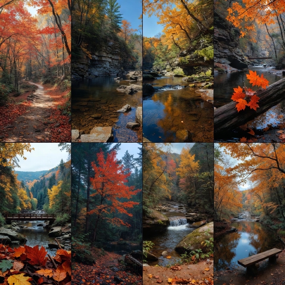 Fall Colors by the River