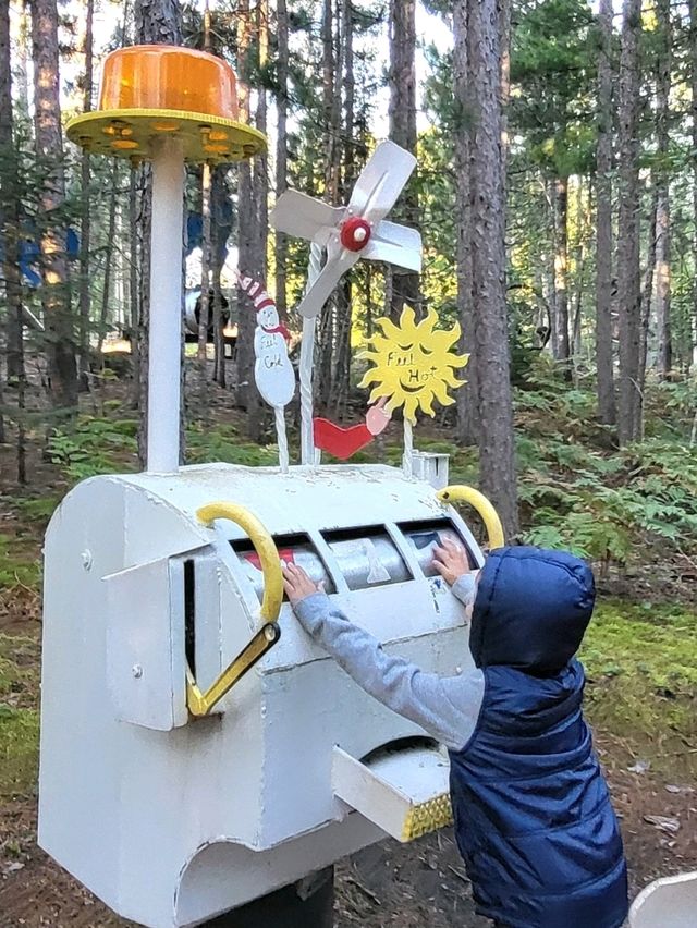 A must see junkyard park containing over 80 creative iron sculptures
