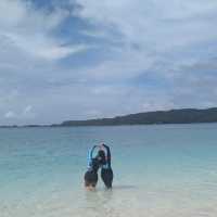 Rocking in the Rock Islands with the sib 