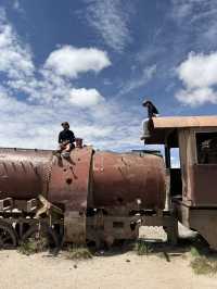 Visiting Train Cemetery in Uyuni 🇧🇴