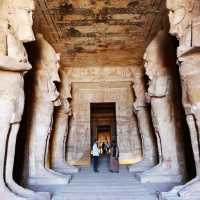 Mesmerising Abu Simbel temples 