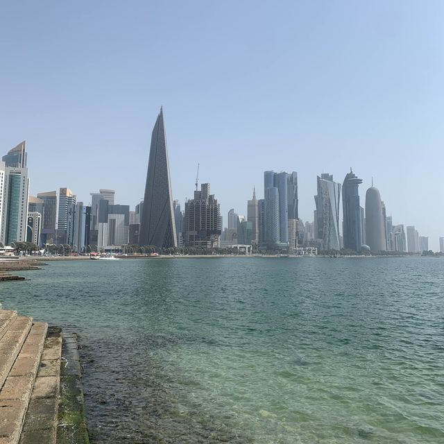 😍 CITYSCAPE Beach in Doha‼️🇶🇦