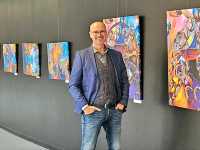 Art exibition in Victiria Hotel lobby
