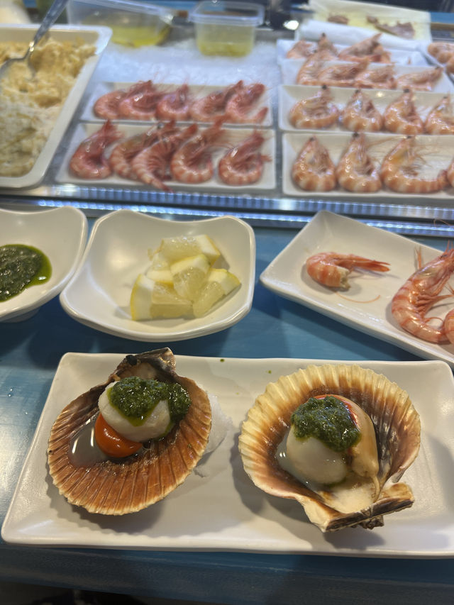 🇪🇸시장에서 싱싱한 해산물 먹기!