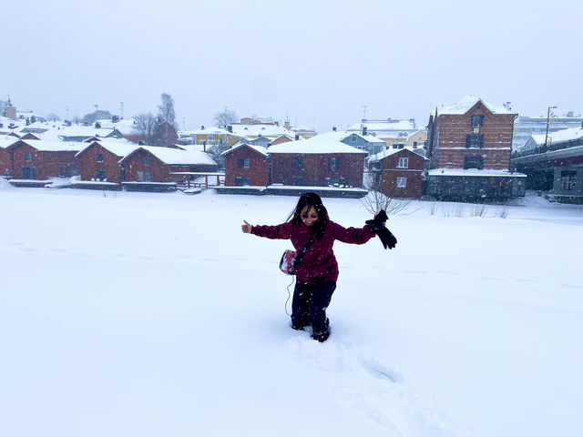 A winter hiking trip in Porvoo, Finland