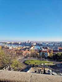 Breathtaking views from one of the heighest point in Budapest!