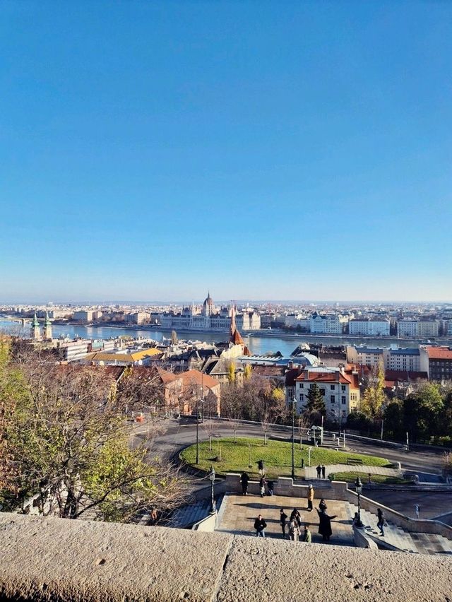 Breathtaking views from one of the heighest point in Budapest!