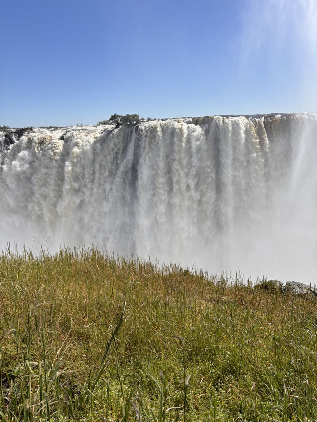 Victoria falls Rainbow Livingstone Zambia