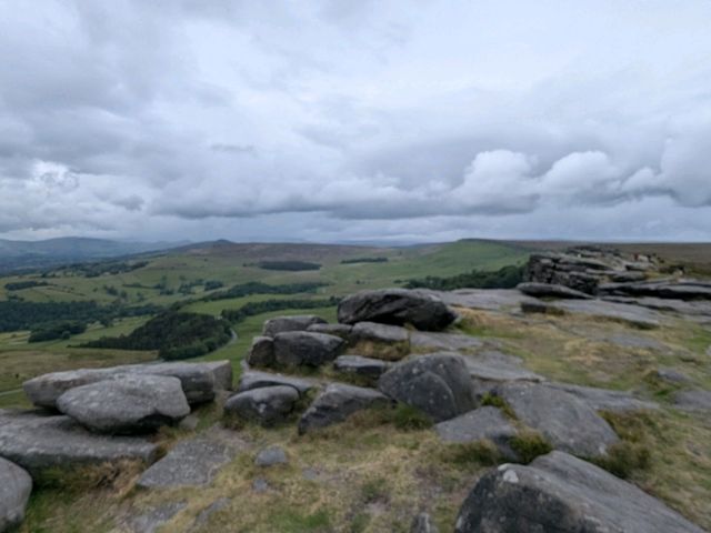 Hathersage including Brontë Cottage and North Lees House