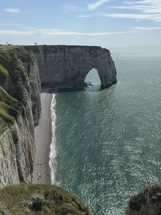 Stunning coast of Normandy 