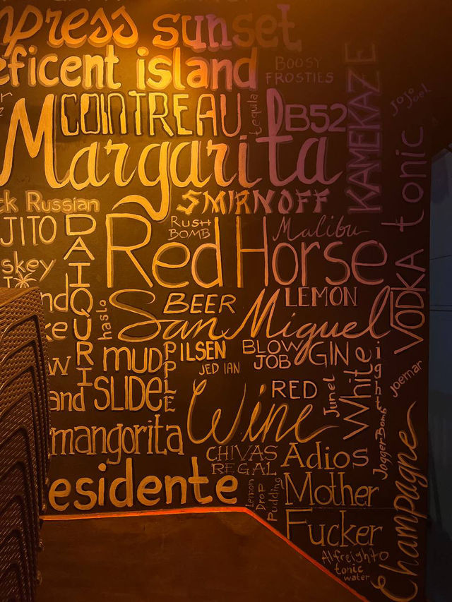 Лучший бар на пляже Алона, Панглао 🍹