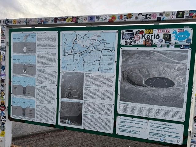 🌋 Kerið Crater, Iceland — A Volcanic Wonder