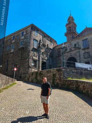 Convent of San Domingos de Bonaval in Santiago de Compostela.