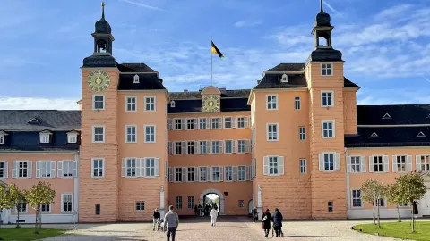 Schwetzingen is located in the Rhine-Neckar region of Baden-Württemberg, Germany, about 10 kilometers from Mannheim, and is a. — traveler post in Mannheim