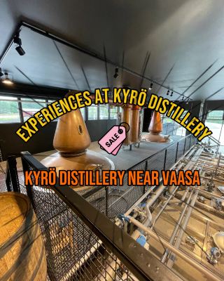 芬蘭 Isokyrö Kyrö Distillery 四大必去體驗。朝聖世界級氈酒與威士忌蒸餾廠！Vaasa 近郊 Kyrö Distillery 四大亮點 🥃🌾✨