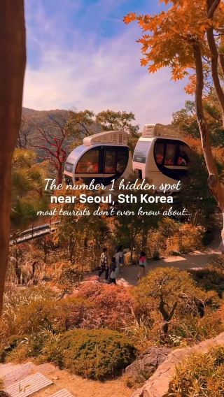 The number 1 hidden spot near Seoul, Sth Korea most tourists don’t even know about…