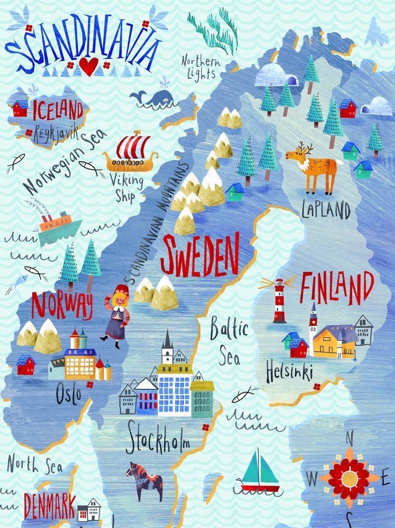 🌍✨ SCANDINAVIA — THE MOST MAGICAL CORNER OF EUROPE! 🇳🇴🇸🇪🇩🇰 🇫🇮 🇮🇸
