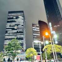 🌌🌉 Sky City! Enjoy the stunning Nagoya night view with the fusion of time and space! 🚣‍♂️🛬