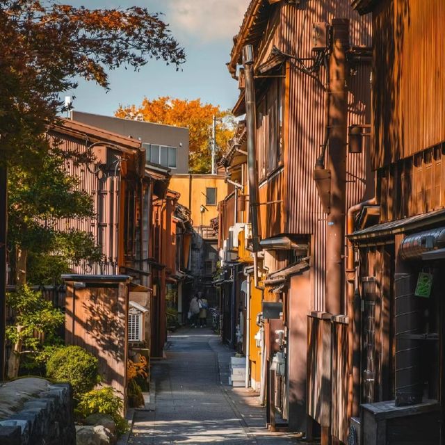 日本金澤1比京都更適合city walk的漫遊城市
