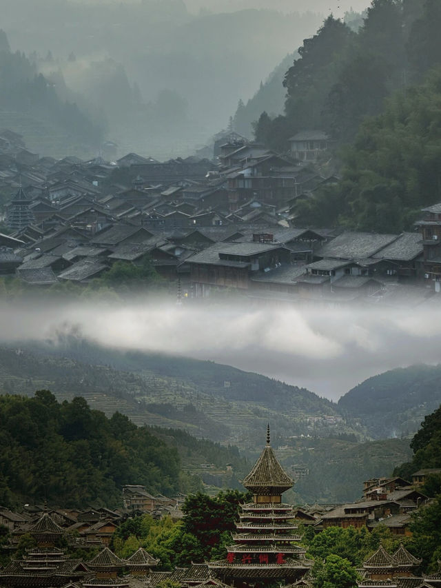 肇興侗寨//曾被《國家地理》選評為 中國最美六大鄉村古鎮