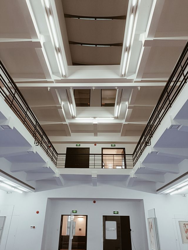 魔都建築 外灘美術館的樓梯太好看了吧