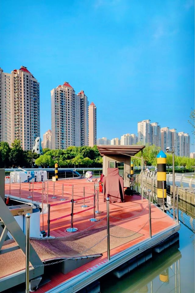 這樣子的半馬蘇河公園很難不愛！