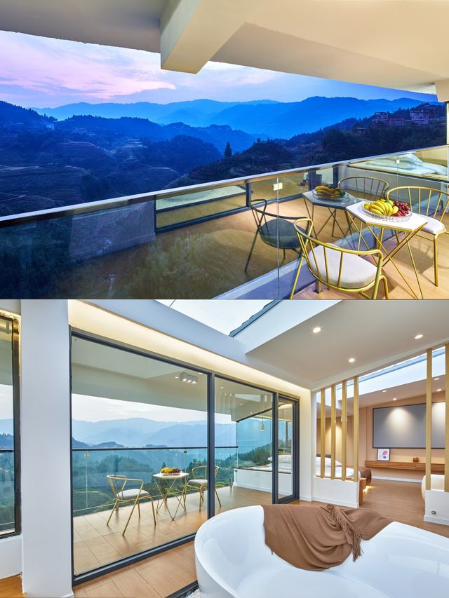 龍脊梯田|一同住進油畫裡