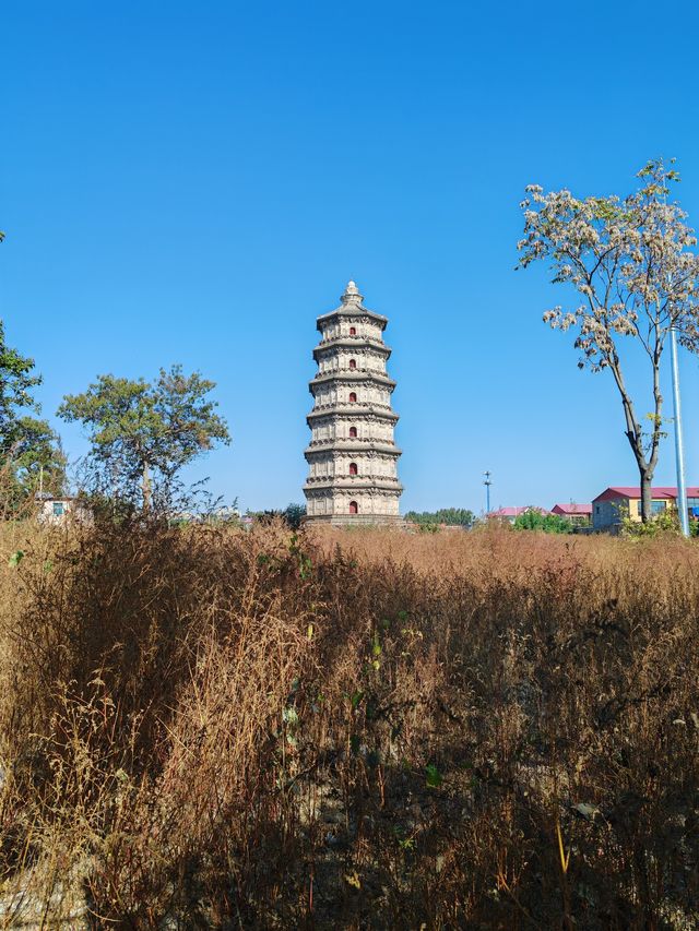 涿州雙塔，位於河北省涿州市老城區東北隅