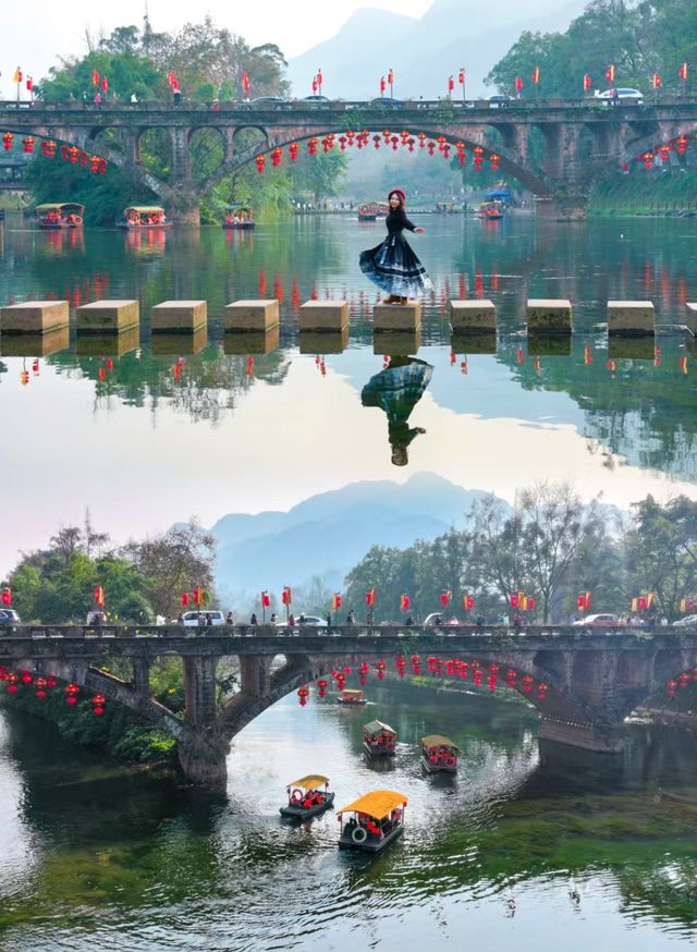 柳江古鎮｜成都自駕2h邂逅隱世江南煙雨