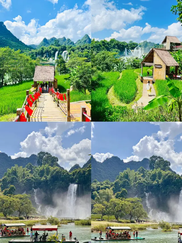 You must visit the cross-border waterfall at the China-Vietnam border at least once