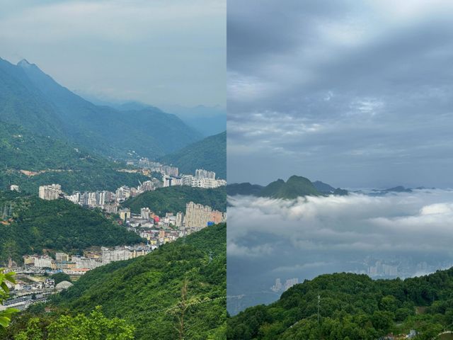 從西安出發2小時免費觀看雲海和日出的好地方