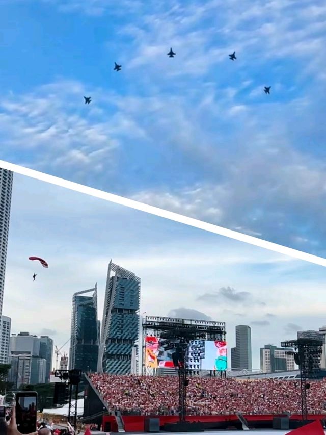 What an Experience - Singapore National Day Performance♥️🇸🇬