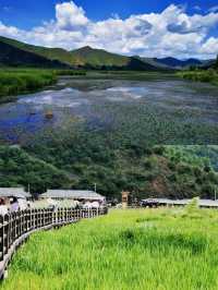 泸沽湖 | 行經婚姻大橋。