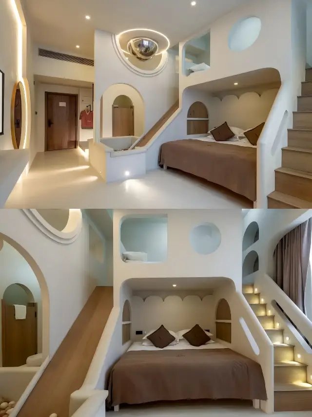 This isn't abroad, it's in Hangzhou!! A milky white hotel! 