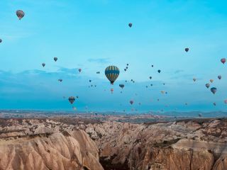 Beautiful Views from a Hot Air Balloon | An Unexpected Surprise in Kayseri.