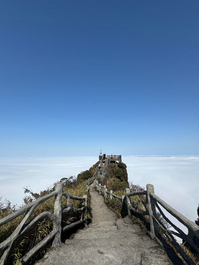 實況雲海，湖南被低估的山。