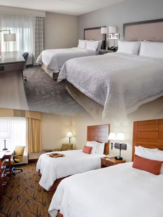 Business trip to Cambridge, stayed at Hampton Inn Boston Logan Airport and didn't want to leave