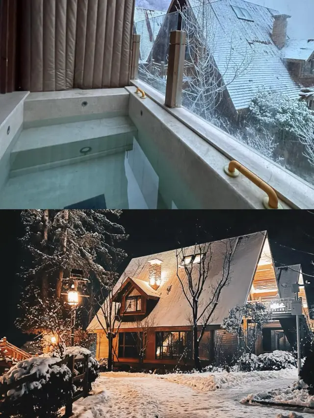 Chengdu's little Switzerland! A courtyard with hot springs! What a city~