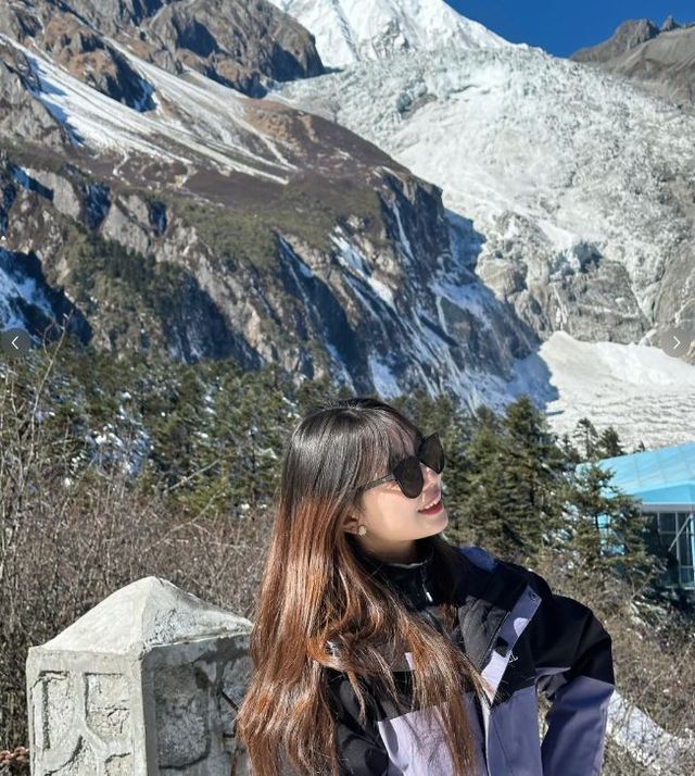 寒假帶娃去海螺溝看貢嘎雪山~