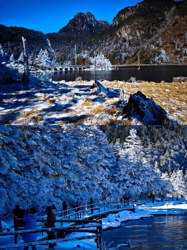 【螺髻山雪景·冬日仙境指南】