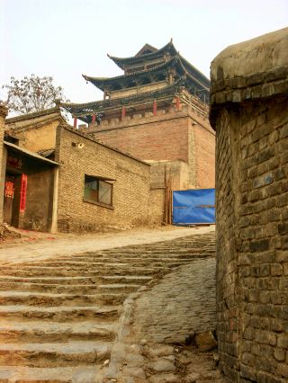 Jiangzhou Grand Hall, Three Towers, Jiangshou Garden Pond, and Longxing Temple