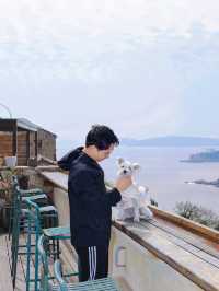 石塘鎮嘅海景公主堡！同老公 & 小狗嘅浪漫假期～
