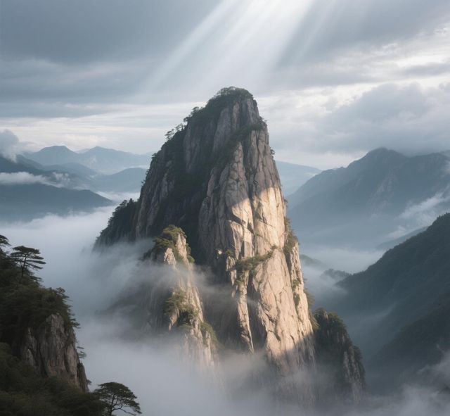 奇峰攬勝，隴山秘境🪷