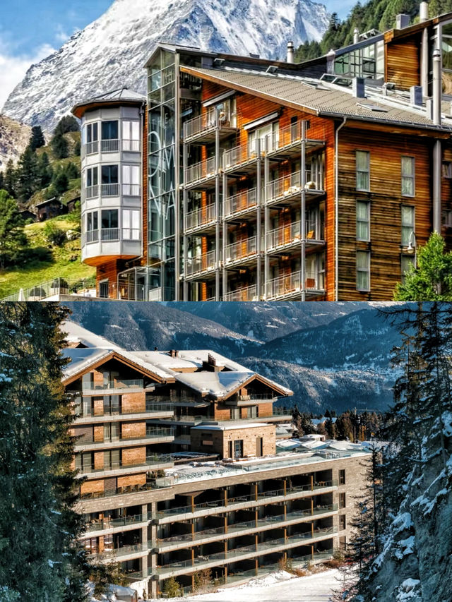 谷雪維爾六善酒店阿爾卑斯山的精緻小木屋