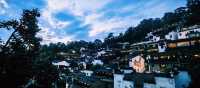 夏日夜遊篁嶺，欣賞橫匾