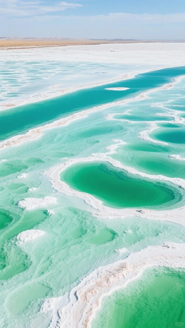 察爾汗鹽湖丨天地奇觀：萬丈鹽橋、翡翠湖、鹽花奇觀、天空之鏡…